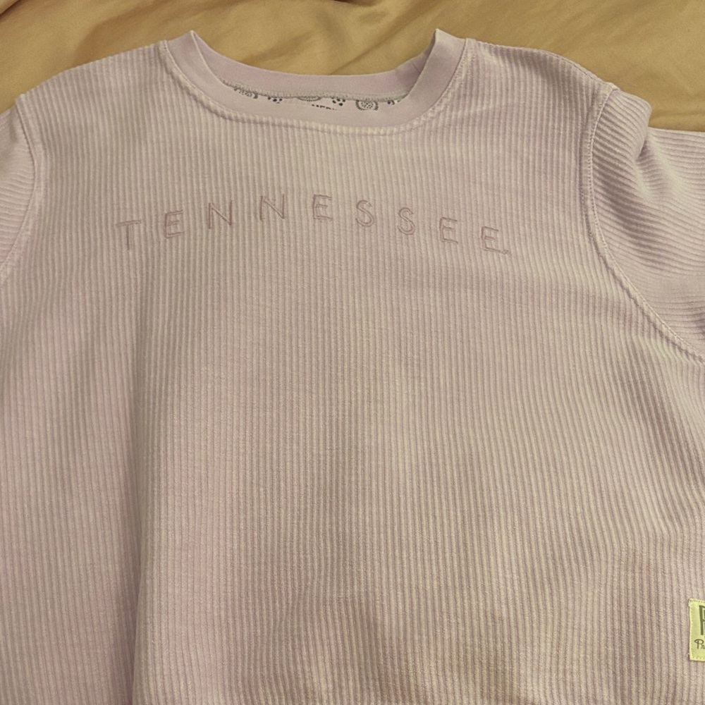 Pressbox Womens Light Purple Tennessee Shirt